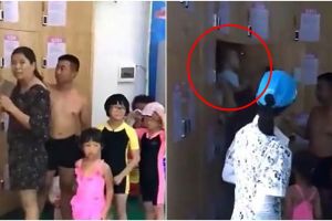 Ibu ini sengaja kurung bayinya di dalam loker, alasannya bikin geram