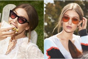 Setelah Kylie Jenner, Gigi Hadid juga desain & rilis koleksi kacamata