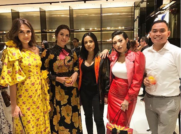 10 Potret selebriti top Tanah Air di Gucci Garden Party, hits banget