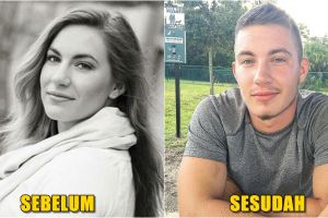 Cowok ganteng ini dulunya cewek cantik, begini 12 foto perubahannya