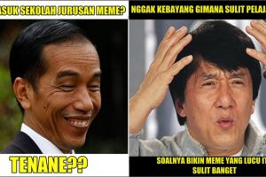 7 Meme 'sekolah meme ala Jokowi' ini kocaknya minta ampun