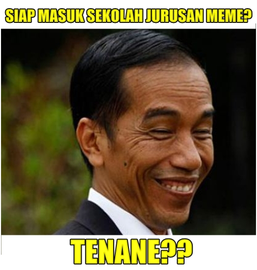 7 Meme 'sekolah meme ala Jokowi' ini kocaknya minta ampun