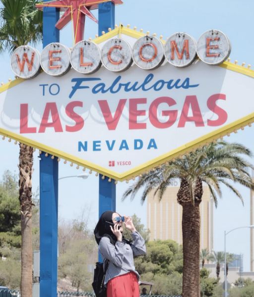 Tak muncul di 'Bintang Pantura', ini 12 potret liburan Rina Nose di AS