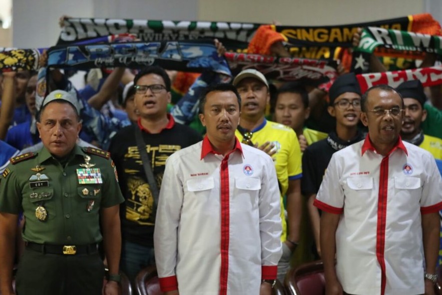 Indonesian Football Fans Unite In National Supporters Meet Up