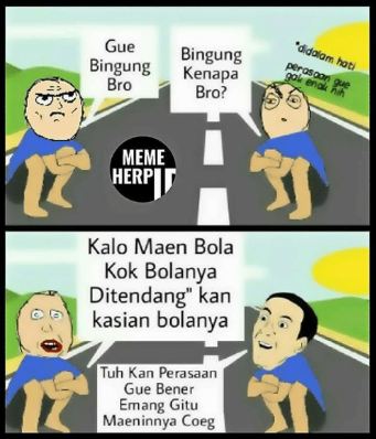 10 Meme 'gue bingung' ini kocaknya bikin ketawa sampai pening