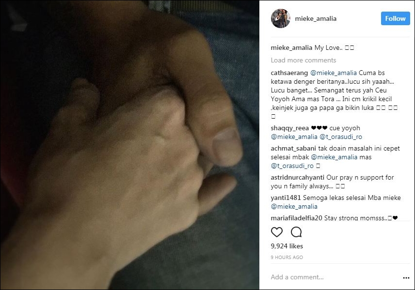 Postingan Mieke Amalia untuk Tora Sudiro ini bikin haru