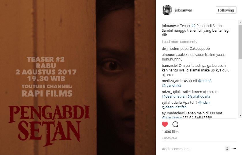 7 Film Indonesia ini akan segera tayang di akhir 2017, siap-siap ya!