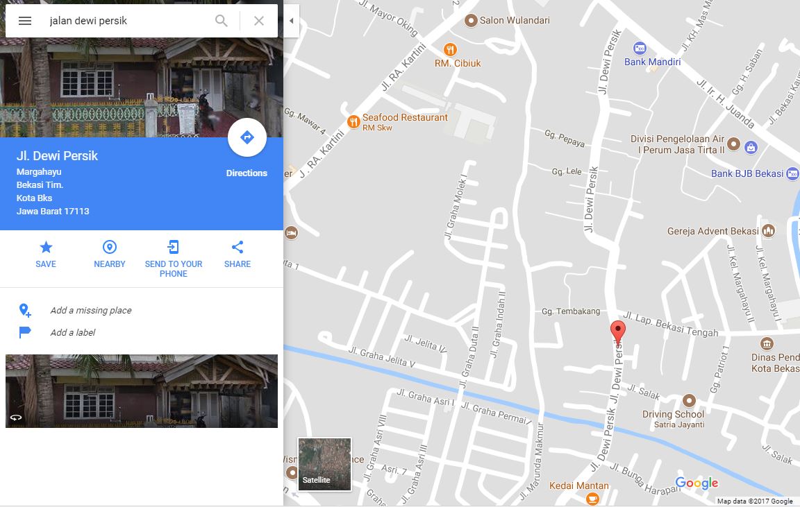 Nama Jalan Dewi Sartika di Bekasi tiba-tiba jadi Jalan Dewi Persik