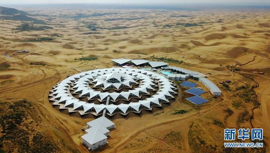 Uniknya gurun pasir ini, ada wahana rekreasi yang manjakan wisatawan