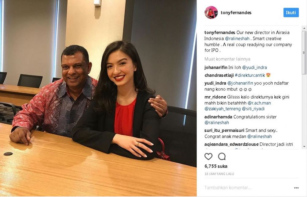 Raline Shah dikabarkan jadi Komisaris AirAsia, alasannya bikin salut!