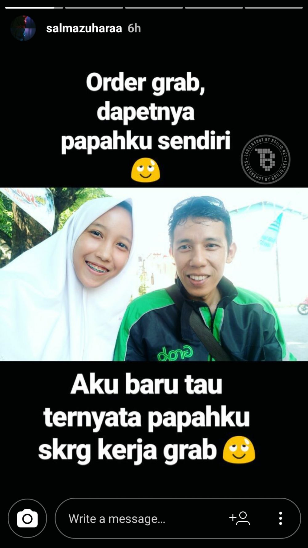 Cerita anak ketemu ayahnya yang jadi driver ojek online ini bikin haru