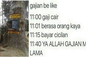 10 Meme transferan gaji ini bikin ketawa lepas walau dompet lagi tipis