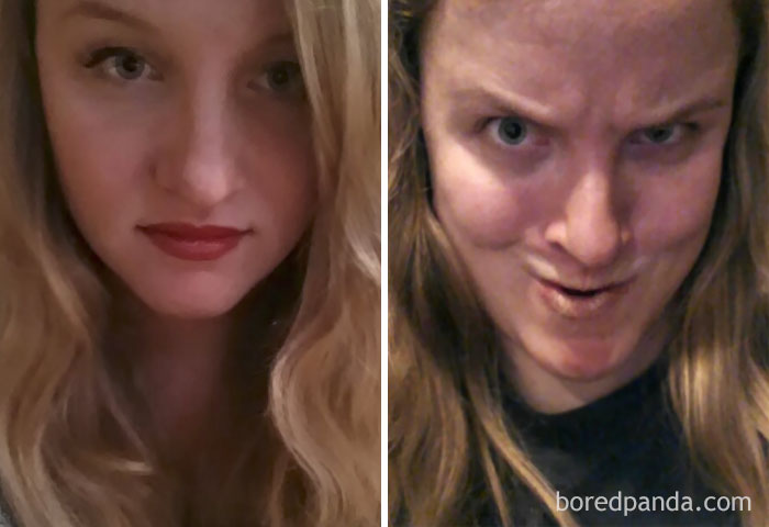 10 Potret 'beda wajah' cewek ini nggak akan kamu sangka orangnya sama