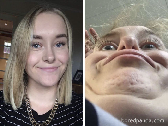 10 Potret 'beda wajah' cewek ini nggak akan kamu sangka orangnya sama