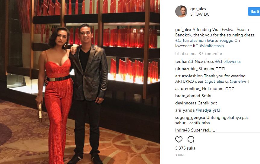 Lama tak ada kabar, ini kegiatan hot mama Alexandra Gottardo kini