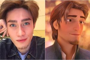 10 Foto Wahyu Syed Yunus, pria Melayu yang disebut mirip tokoh Disney