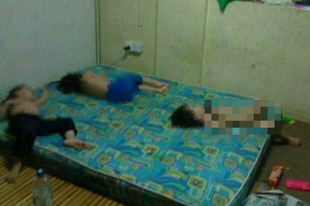Kondisi 3 kakak adik ditinggalkan orangtua di rumah ini memprihatinkan