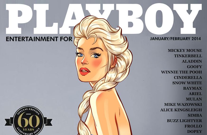 Begini jadinya jika 10 putri Disney jadi model sampul majalah Playboy