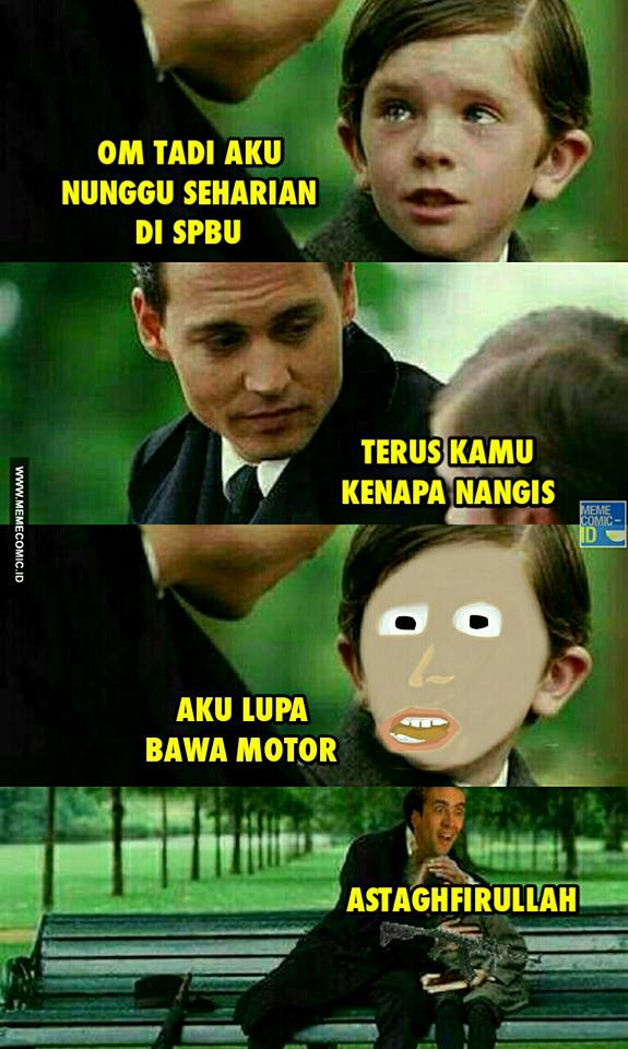 18 Meme obrolan 'om dan anak di taman', ngeselin tapi bikin ketawa 
