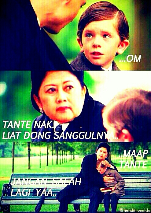 18 Meme obrolan 'om dan anak di taman', ngeselin tapi bikin ketawa 