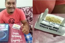 Suami perokok ulang tahun, sang istri sindir keras lewat kue ultah
