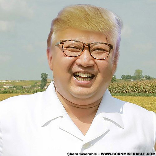 Begini jadinya jika Trump tukeran rambut sama Jong-un, bikin ngakak