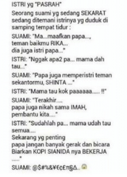 10 Obrolan suami istri ini endingnya kocak tak terduga