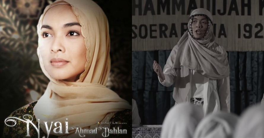 10 Potret Tika Bravani saat jalani syuting film Nyai Ahmad Dahlan