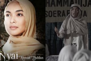 10 Potret Tika Bravani saat jalani syuting film Nyai Ahmad Dahlan