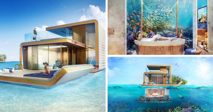 Mengintip rumah bawah laut canggih ala Dubai seharga Rp 30 miliar