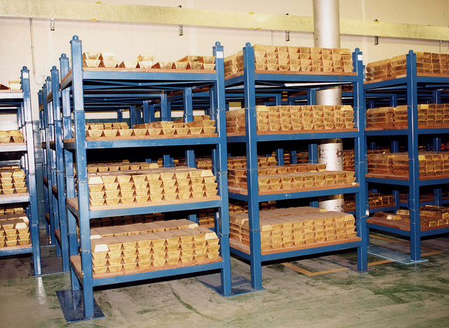 6 Potret gudang emas di London, mampu simpan 5 ribu ton logam mulia