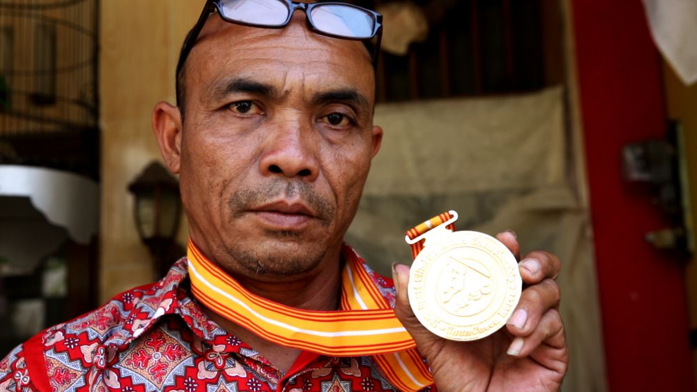 Sabar Gorky, pendaki satu kaki yang tak pernah kenal kata menyerah