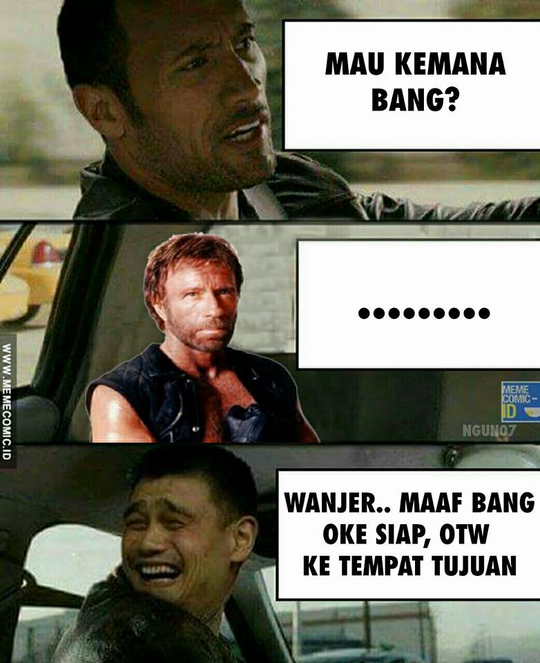 12 Obrolan 'The Rock nyopir' bareng tokoh meme ini kocaknya ngelantur