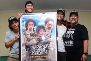 Kumpul lagi dengan Warkop DKI Reborn, Tora sempat ditabok Indro Warkop