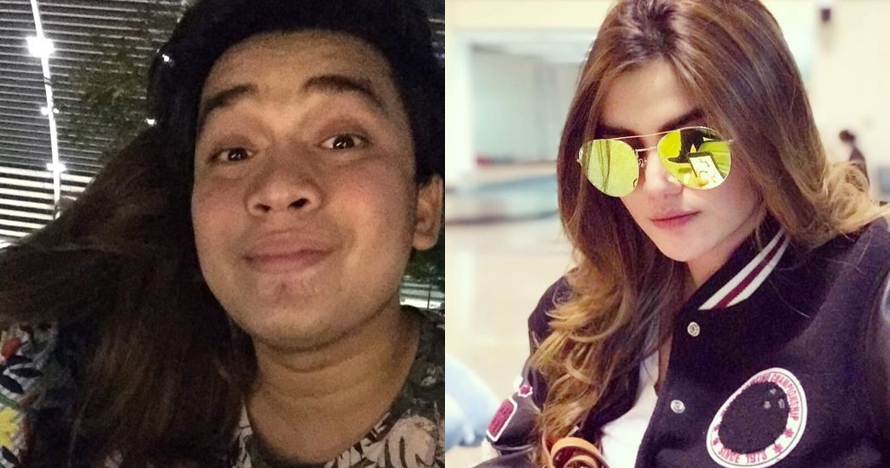 Hilda Vitria Khan, wanita cantik kepergok jalan bareng Billy Syahputra