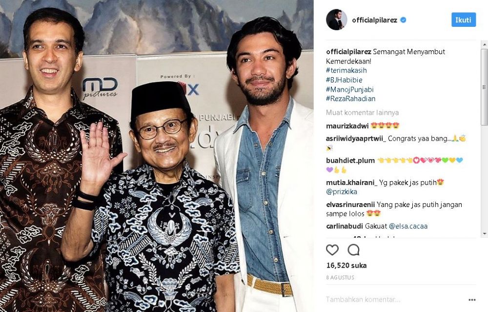 3 Seleb ini beri persembahan istimewa untuk rayakan HUT RI ke-72