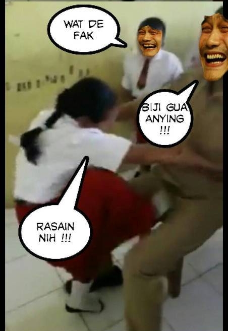 Komik strip guru bujuk murid imunisasi endingnya ngocol abis 