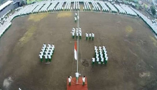 Begini potret santri 21 pondok pesantren saat peringati 17 Agustus