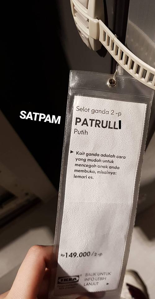 20 Foto gabungan nama produk furnitur ini bikin ketawa, kocak banget
