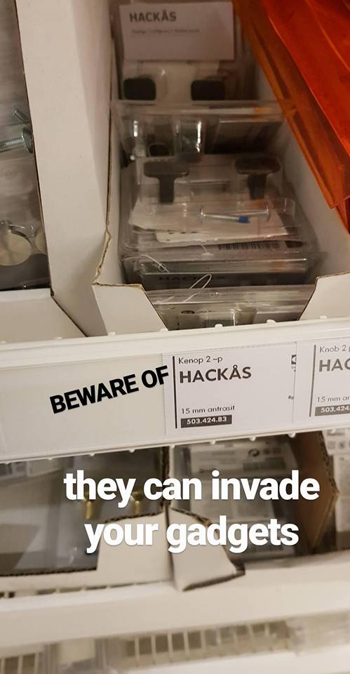 20 Foto gabungan nama produk furnitur ini bikin ketawa, kocak banget