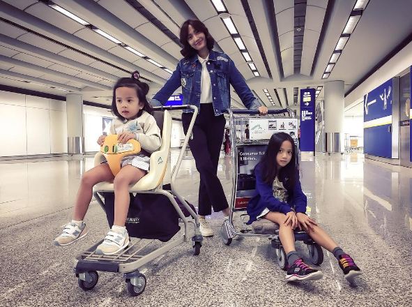 10 Foto cantiknya anak-anak Baim dan Artika Sari Devi