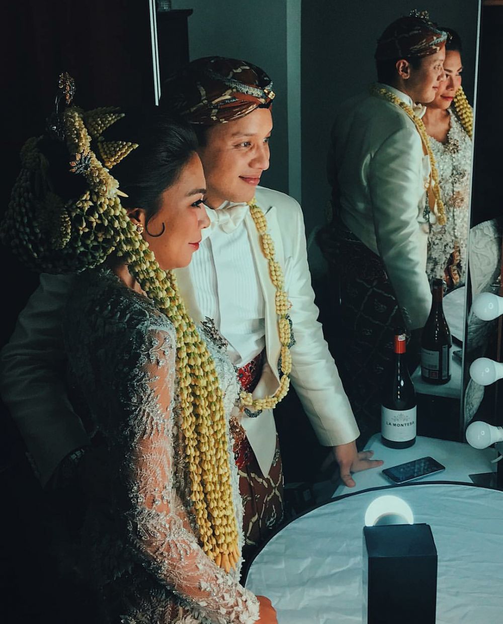 Lepas status lajang, ini 10 foto bahagia pernikahan Moreno Soeprapto