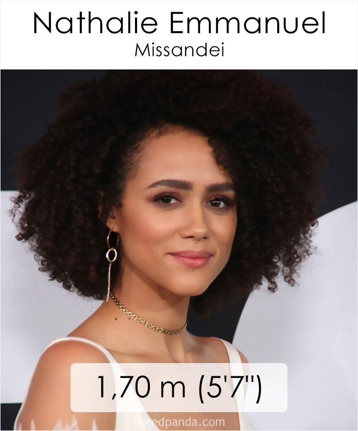 15 Foto urutan karakter Game of Thrones dari badan terpendek ke tinggi