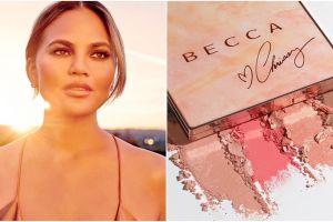 Dijuluki Glow Queen, Chrissy Teigen rilis kosmetik Glow Face Palette
