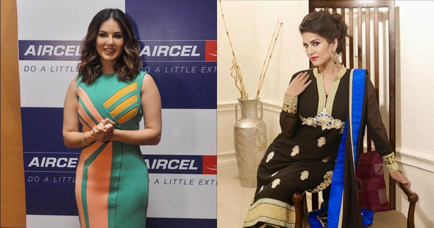 10 Foto mantan bintang porno Sunny Leone pakai busana tertutup, anggun