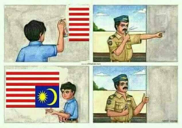 10 Meme 'terbalik' ini sindir keras Malaysia, makjleb banget