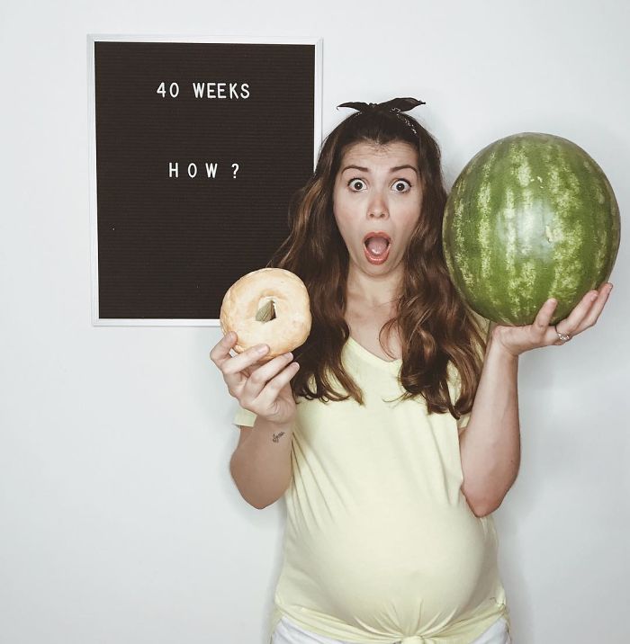 Wanita ini kisahkan perjuangan hamil lewat 11 foto kekinian, keren
