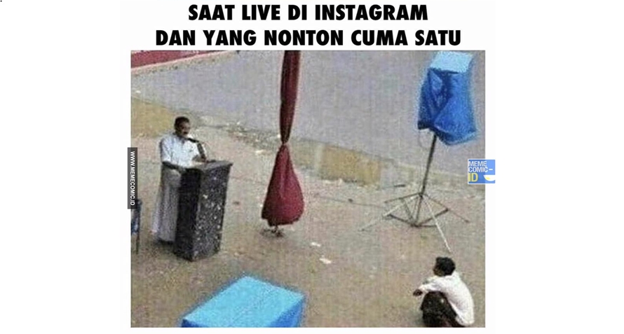 11 Meme 'main Instagram' ini lucunya seng ada lawan