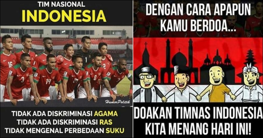 10 Meme dukung perjuangan Timnas Indonesia lawan Vietnam di SEA Games