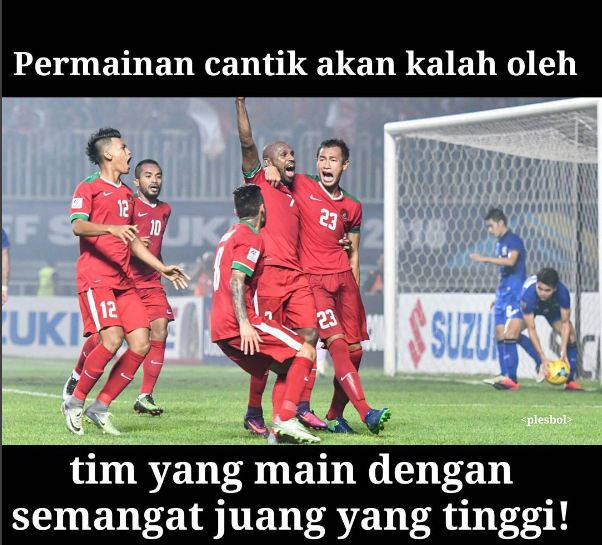 10 Meme dukung perjuangan Timnas Indonesia lawan Vietnam di SEA Games